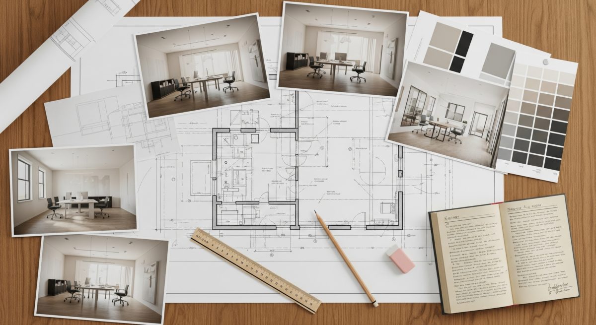 Ilustrasi website Company Profile Interior: Dari Contoh Inspiratif hingga Template Siap Pakai