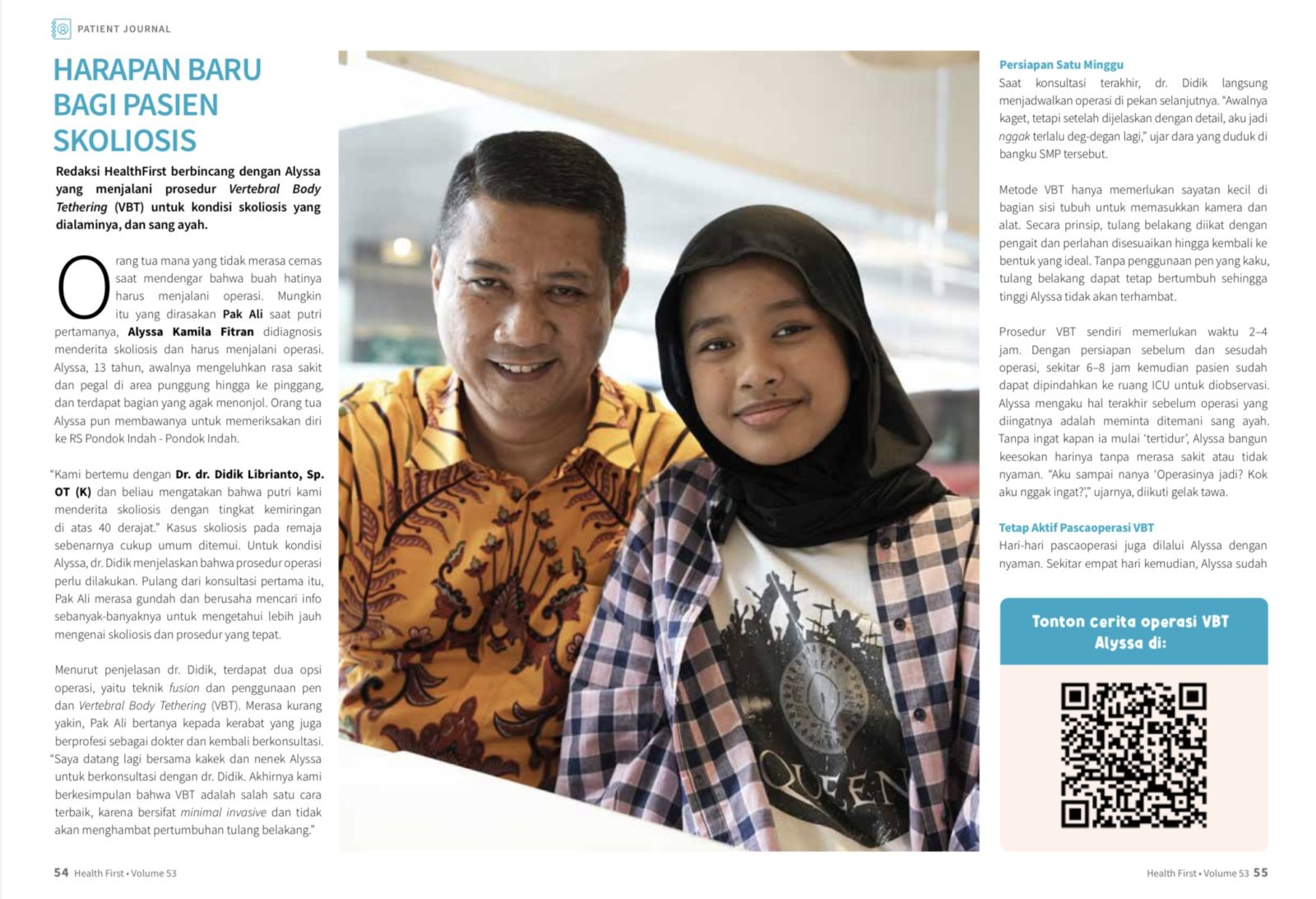 Laman majalah HealthFirst untuk ilustrasi Transformasi Komunikasi Digital Rumah Sakit: Meningkatkan Patient Experience dan Menarik Pasien Baru